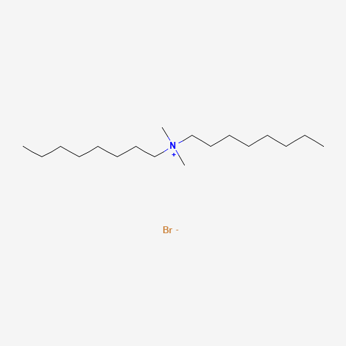 3026-69-5 dimethyl(dioctyl)azanium;bromide chemical structure