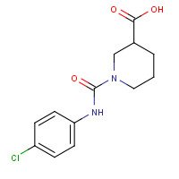 1017669-33-8 1-[(4-chlorophenyl)carbamoyl]piperidine-3-carboxylic acid chemical structure