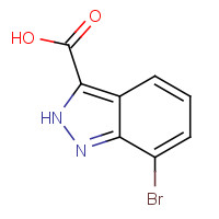 885278-71-7 7-bromo-2H-indazole-3-carboxylic acid chemical structure