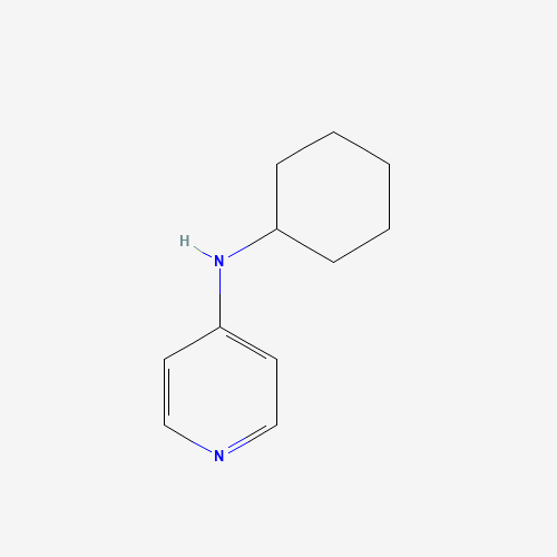 34844-87-6 N-cyclohexylpyridin-4-amine chemical structure