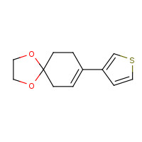 1400657-60-4 8-thiophen-3-yl-1,4-dioxaspiro[4.5]dec-7-ene chemical structure