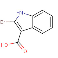 1290035-13-0 2-bromo-1H-indole-3-carboxylic acid chemical structure