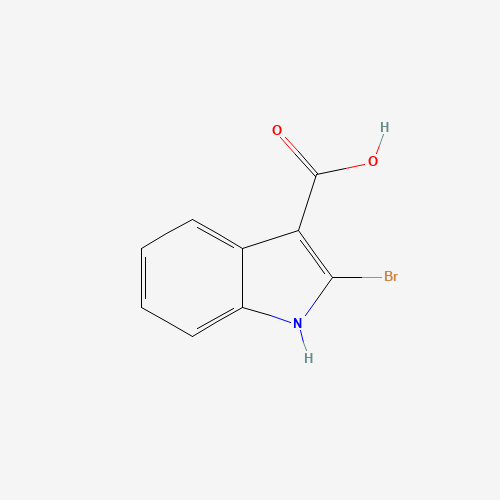 1290035-13-0 2-bromo-1H-indole-3-carboxylic acid chemical structure