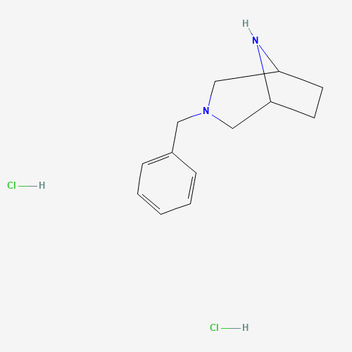 93428-54-7 3-benzyl-3,8-diazabicyclo[3.2.1]octane;dihydrochloride chemical structure