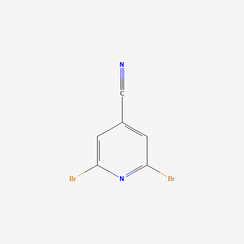 408352-58-9 2,6-dibromopyridine-4-carbonitrile chemical structure