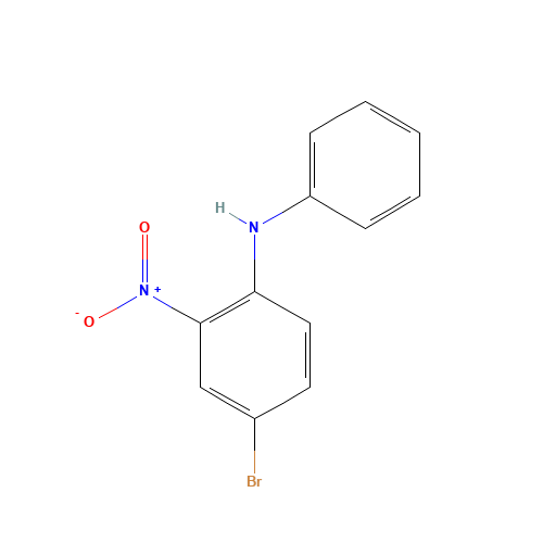 16588-25-3 4-bromo-2-nitro-N-phenylaniline chemical structure