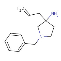 1443741-63-6 1-benzyl-3-prop-2-enylpyrrolidin-3-amine chemical structure