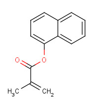 19102-44-4 naphthalen-1-yl 2-methylprop-2-enoate chemical structure