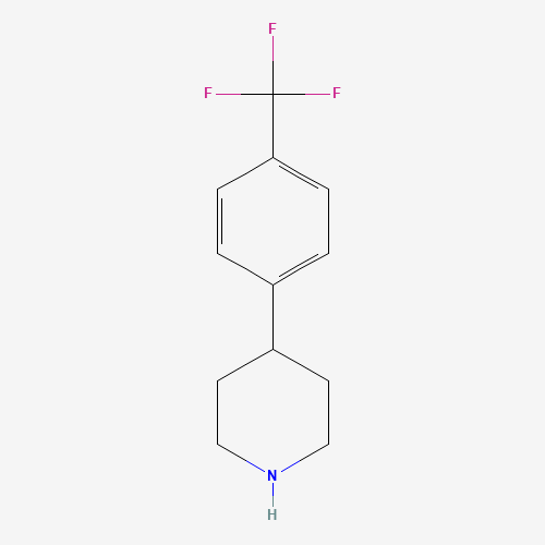 67259-63-6 4-[4-(trifluoromethyl)phenyl]piperidine chemical structure