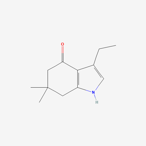 251635-16-2 3-ethyl-6,6-dimethyl-5,7-dihydro-1H-indol-4-one chemical structure