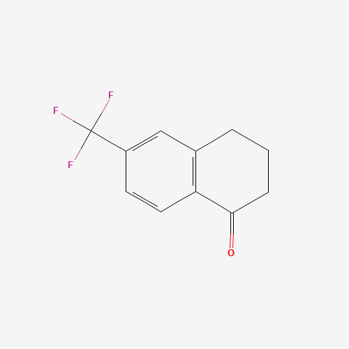 62620-71-7 6-(trifluoromethyl)-3,4-dihydro-2H-naphthalen-1-one chemical structure