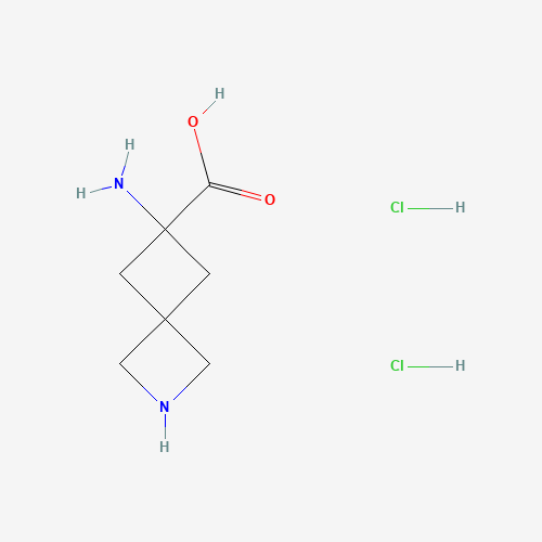 1170461-72-9 6-amino-2-azaspiro[3.3]heptane-6-carboxylic acid;dihydrochloride chemical structure