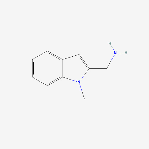 55556-57-5 (1-methylindol-2-yl)methanamine chemical structure