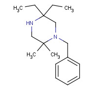 1429171-94-7 1-benzyl-5,5-diethyl-2,2-dimethylpiperazine chemical structure