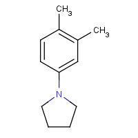 255835-94-0 1-(3,4-dimethylphenyl)pyrrolidine chemical structure