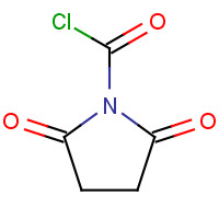 134402-80-5 2,5-dioxopyrrolidine-1-carbonyl chloride chemical structure