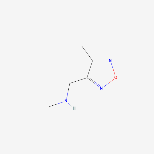 588730-16-9 N-methyl-1-(4-methyl-1,2,5-oxadiazol-3-yl)methanamine chemical structure