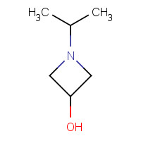 13156-06-4 1-propan-2-ylazetidin-3-ol chemical structure