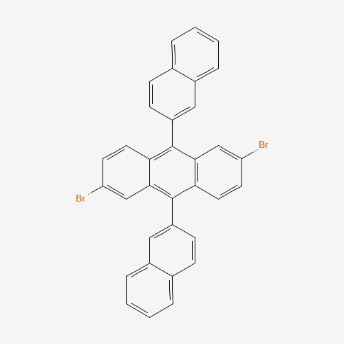 561064-15-1 2,6-dibromo-9,10-dinaphthalen-2-ylanthracene chemical structure