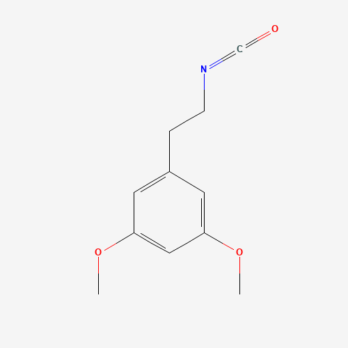 480439-01-8 1-(2-isocyanatoethyl)-3,5-dimethoxybenzene chemical structure