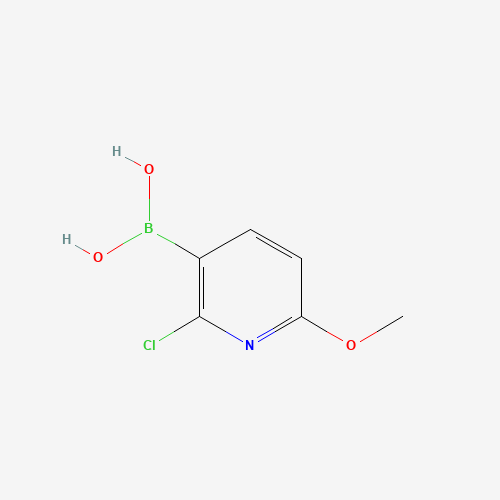 1072946-25-8 (2-chloro-6-methoxypyridin-3-yl)boronic acid chemical structure