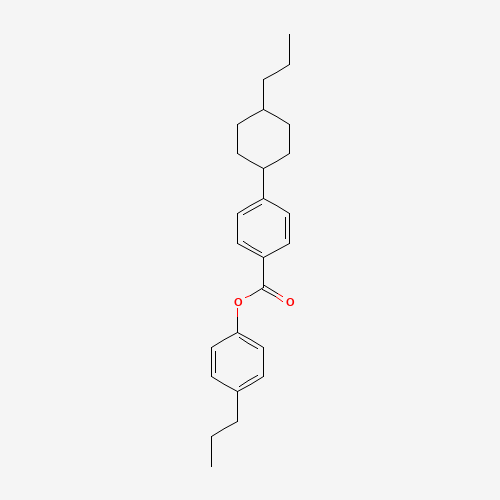 72928-02-0 (4-propylphenyl) 4-(4-propylcyclohexyl)benzoate chemical structure