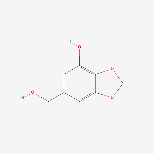 150502-45-7 6-(hydroxymethyl)-1,3-benzodioxol-4-ol chemical structure