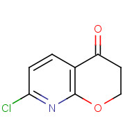 1196145-79-5 7-chloro-2,3-dihydropyrano[2,3-b]pyridin-4-one chemical structure