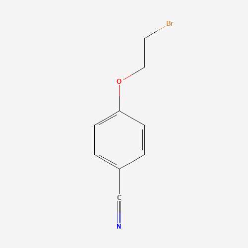 37142-39-5 4-(2-bromoethoxy)benzonitrile chemical structure
