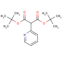 1104643-39-1 ditert-butyl 2-pyridin-2-ylpropanedioate chemical structure