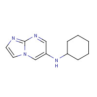1205125-46-7 N-cyclohexylimidazo[1,2-a]pyrimidin-6-amine chemical structure