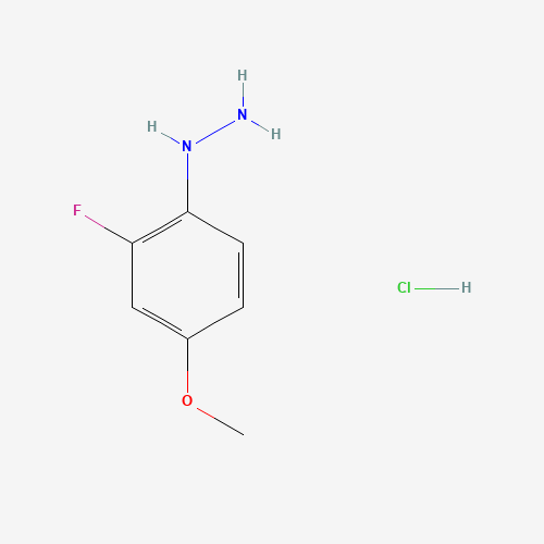 940298-93-1 (2-fluoro-4-methoxyphenyl)hydrazine;hydrochloride chemical structure
