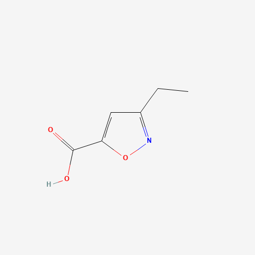 14633-21-7 3-ethyl-1,2-oxazole-5-carboxylic acid chemical structure