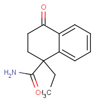 2573-19-5 1-ethyl-4-oxo-2,3-dihydronaphthalene-1-carboxamide chemical structure