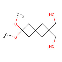 1398571-55-5 [6-(hydroxymethyl)-2,2-dimethoxyspiro[3.3]heptan-6-yl]methanol chemical structure