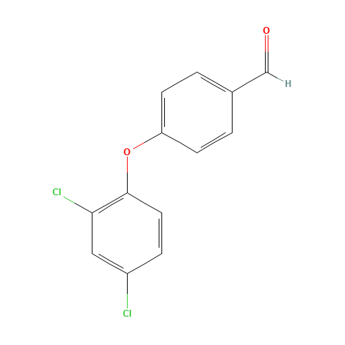 78725-51-6 4-(2,4-dichlorophenoxy)benzaldehyde chemical structure