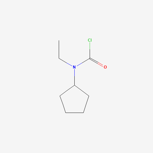 1262243-25-3 N-cyclopentyl-N-ethylcarbamoyl chloride chemical structure