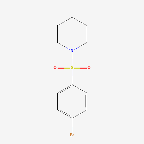 834-66-2 1-(4-bromophenyl)sulfonylpiperidine chemical structure