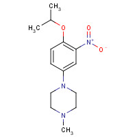 1462951-06-9 1-methyl-4-(3-nitro-4-propan-2-yloxyphenyl)piperazine chemical structure