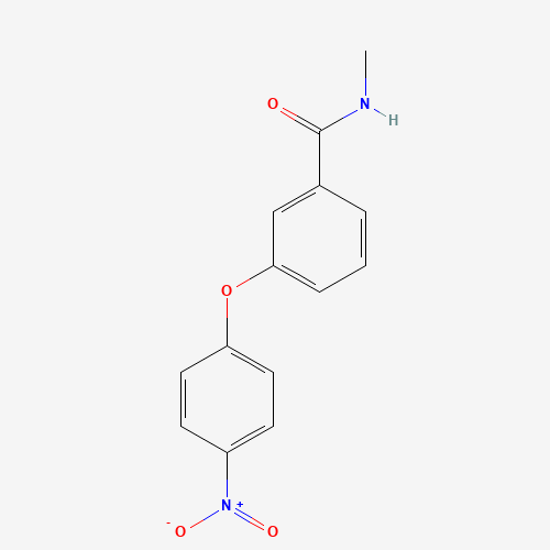 71708-64-0 N-methyl-3-(4-nitrophenoxy)benzamide chemical structure