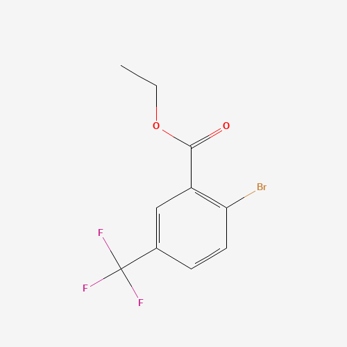 1214336-55-6 ethyl 2-bromo-5-(trifluoromethyl)benzoate chemical structure