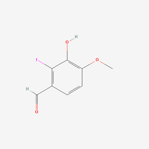 138490-94-5 3-hydroxy-2-iodo-4-methoxybenzaldehyde chemical structure