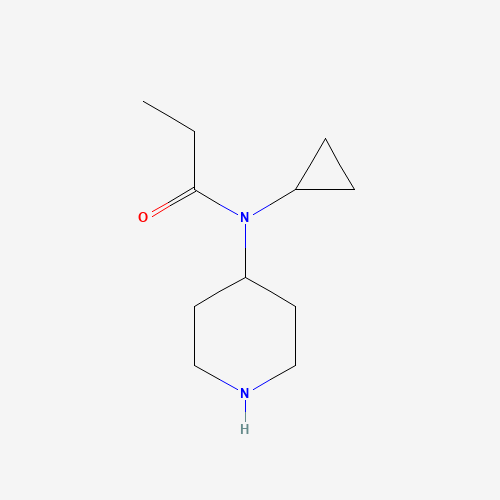 1225652-67-4 N-cyclopropyl-N-piperidin-4-ylpropanamide chemical structure