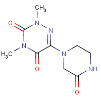 923155-47-9 2,4-dimethyl-6-(3-oxopiperazin-1-yl)-1,2,4-triazine-3,5-dione chemical structure