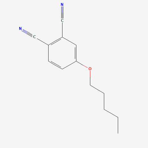 106943-83-3 4-pentoxybenzene-1,2-dicarbonitrile chemical structure
