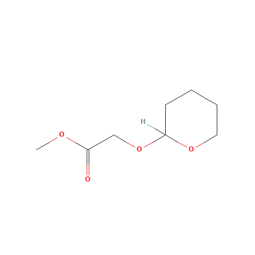 135643-82-2 methyl 2-(oxan-2-yloxy)acetate chemical structure