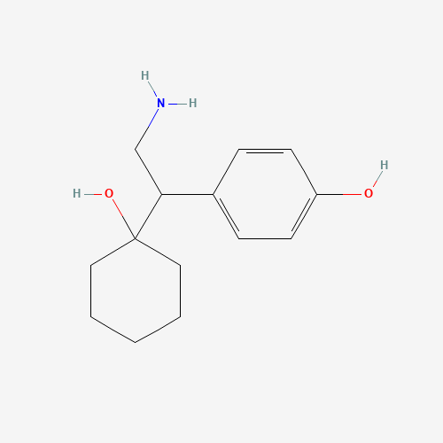 149289-29-2 4-[2-amino-1-(1-hydroxycyclohexyl)ethyl]phenol chemical structure