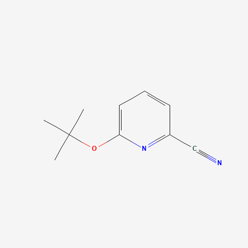 1211584-93-8 6-[(2-methylpropan-2-yl)oxy]pyridine-2-carbonitrile chemical structure