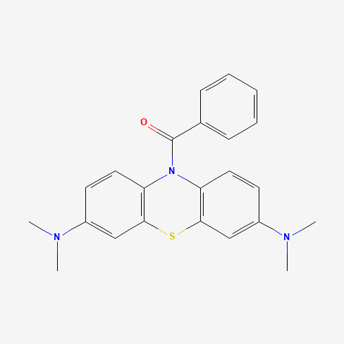 1249-97-4 [3,7-bis(dimethylamino)phenothiazin-10-yl]-phenylmethanone chemical structure