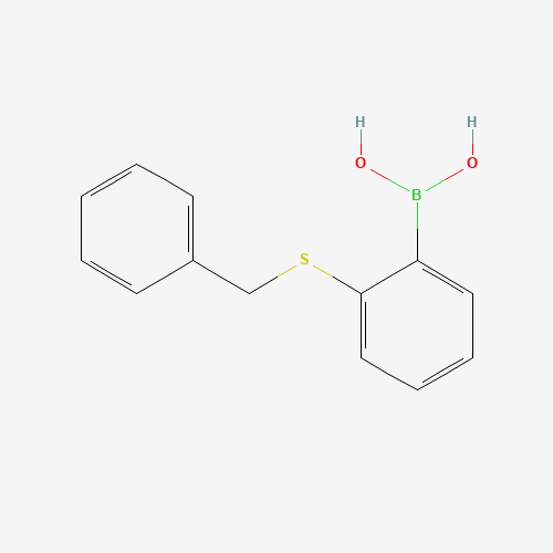 1221446-33-8 (2-benzylsulfanylphenyl)boronic acid chemical structure